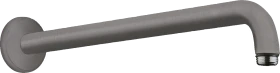 Hansgrohe Brausearm 38.9cm brushed black chrome