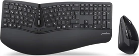 Perixx Periduo 605 Wireless Ergonomic Split Keyboard and Vertical Mouse Combo schwarz, USB, DE