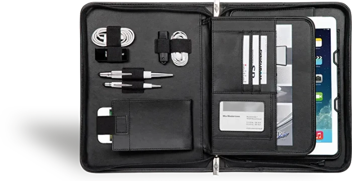 Wedo Tablet-Organizer A4 ELEGANCE, schwarz