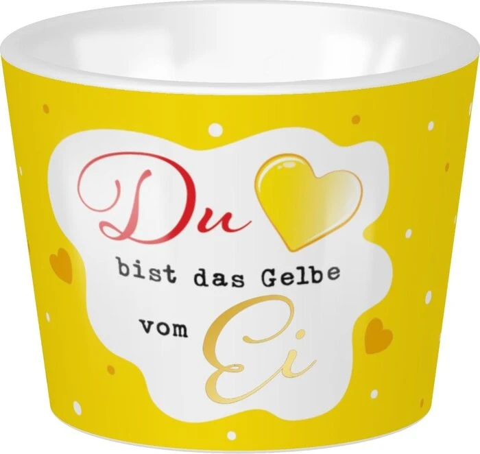 Sheepworld Eierbecher Du bist das vom Ei gelbe