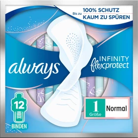 Always Infinity FlexProtect normal, 12 Stück