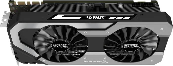 Palit GeForce GTX 1070 Ti Super JetStream, 8GB GDDR5, DVI, HDMI, 3x DP