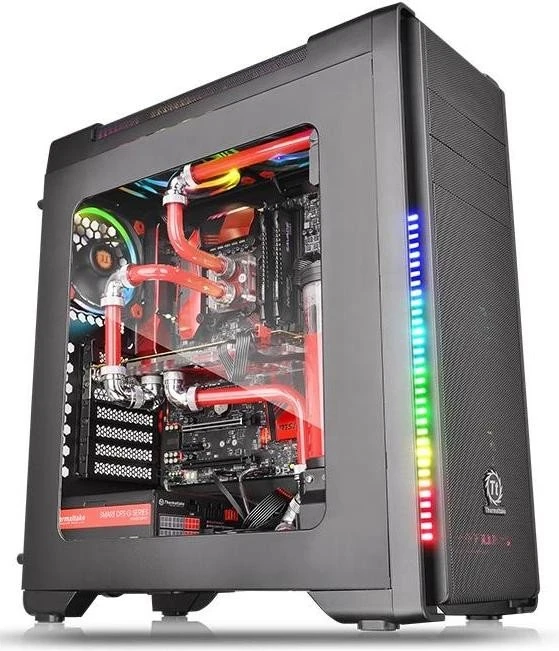Thermaltake Versa C21 RGB, schwarz, Acrylfenster