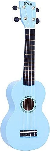 Mahalo Rainbow Series Soprano Ukulele Light Blue
