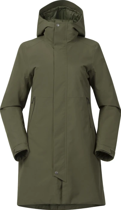 Bergans Urban Insulated Shell Mantel dark green mud (Damen)