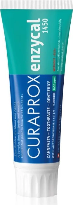 Curaden Curaprox enzycal 1450 Extra frisch Zahncreme, 75ml