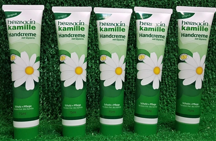Herbacin Wuta Kamille Handcreme Tube, 75ml