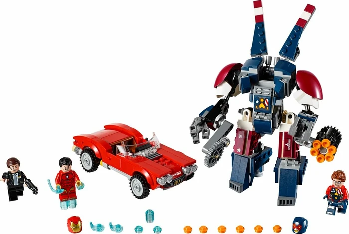LEGO Marvel Super Heroes Spielset - Iron Man gegen Detroit Steel