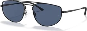 Ray-Ban RB3668 55mm rubber black/dark blue classic