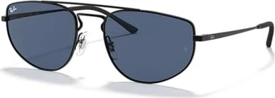 Ray-Ban RB3668 55mm rubber black/dark blue classic