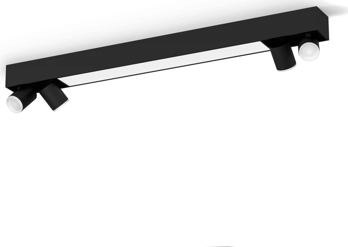 Philips Hue White and Color Ambiance Centris 4 Spot 5-flammig schwarz
