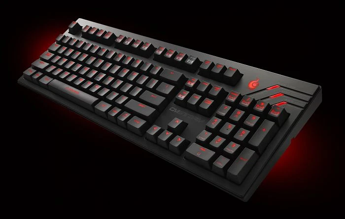 Cooler Master CM Storm Quick Fire Ultimate Red Backlight, MX BROWN, USB, DE