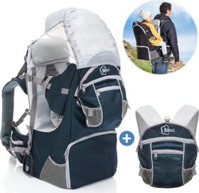 Fillikid Elite Babytrage melange grau