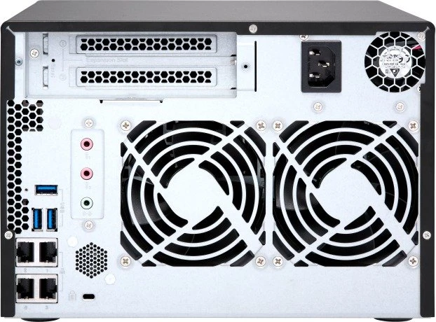 QNAP Turbo Station TS-673-8G, 8GB RAM, 4x RJ-45 1000Base-T, 4x USB-A 3.0