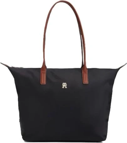 Tommy Hilfiger Kontrast-Griff Monogramm Tote Shopper