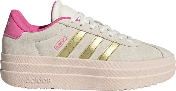 adidas VL Court Bold Lifestyle off white/gold metallic/pink fusion (Junior)