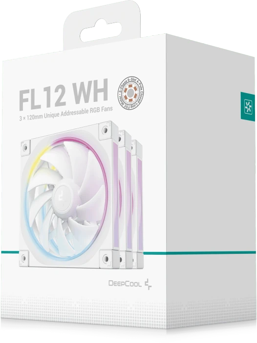 DeepCool FL12 WH, weiß, 120mm, 3er-Pack