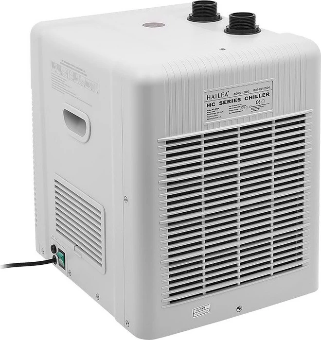 Hailea HC Series 300A Aquarienkühler, Durchlaufkühler mit Kompressor, 100-, weiß