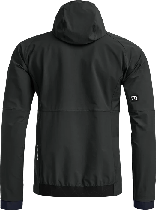 Ortovox Venet Softshell Hooded Funktionsjacke black raven (Herren)