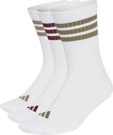 adidas 3-Streifen Cushioned Crew Socken, 3 Paar