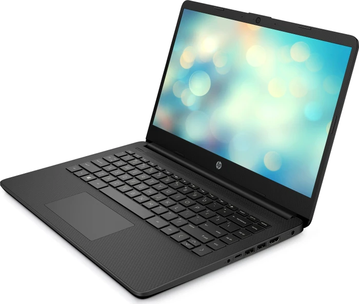 HP 14s-dq0105ng, Jet Black, Celeron N4000, 8GB RAM, 256GB SSD, DE
