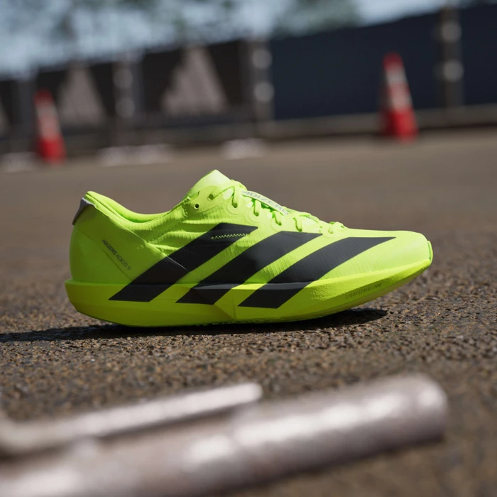 adidas Adizero Adios 9 lucid lemon/core black/halo silver (Damen)