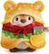 Nici MyMochi Yummi Edition Tiger Tiggy mit Gurkenglas und Hamburgerkostüm Geschenkbox 8cm Vorschaubild