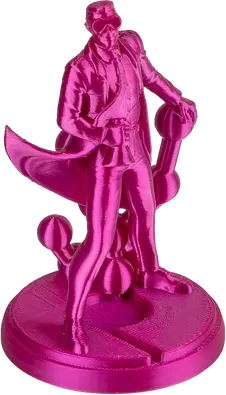 Polymaker PolyLite Silk PLA, Magenta, Spule, 1.75mm, 1.00kg