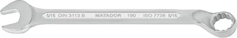 Matador 0190 Ring-Maulschlüssel zöllig, 5/16"x125mm