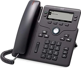Cisco 6841 IP Phone 3rd Party Call Control schwarz