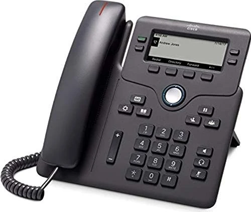 Cisco 6841 IP Phone 3rd Party Call Control schwarz