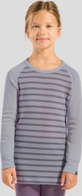 Odlo Active Warm Eco Stripes Funktionsshirt langarm misty lilac/gray ridge (Junior)