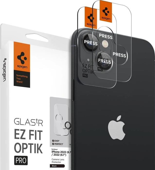 Spigen Optik Pro Lens Protector für Apple iPhone 14/14 Plus schwarz