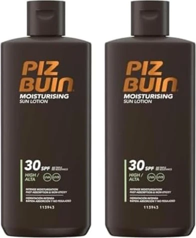 Piz Buin In Sun Moisturizing Sun Lotion LSF30, 200ml