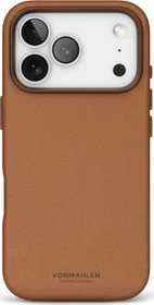 Vonmählen Like Leather Case für Apple iPhone 17 Pro braun