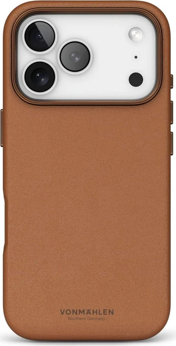 Vonmählen Like Leather Case für Apple iPhone 17 Pro braun