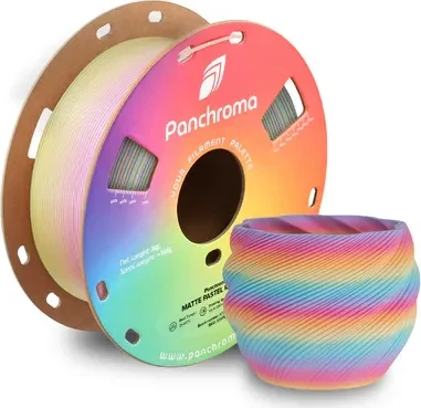 Polymaker Panchroma PLA Gradient matt, Pastel Rainbow, Spule, 1.75mm, 1.00kg