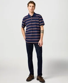 Wrangler Larston Low Stretch Jeans moonlight rinse (Herren)