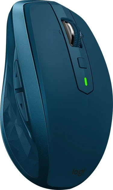 Logitech MX Anywhere 2S Midnight Teal, blaugrün, USB/Bluetooth