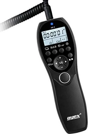 ayex Timer-Fernauslöser AX-3 für Canon E3 Anschluss