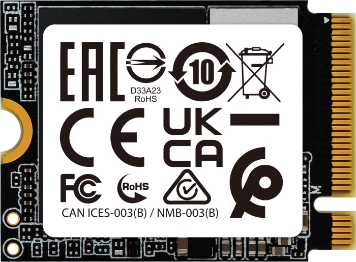 ADATA XPG Gammix S55 512GB, M.2 2230 / M-Key / PCIe 4.0 x4