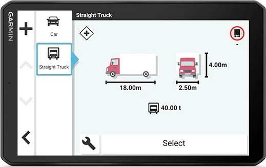 Garmin dēzl LGV810 EU