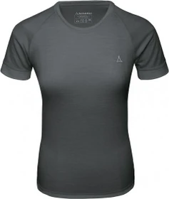 Schöffel Merino Sport Funktionsshirt kurzarm pirate black (Damen)