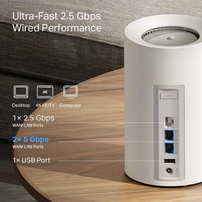 TP-Link Deco BE65 Pro, Wi-Fi 7, BE9400, 2er-Pack (Deco BE65 Pro (2-Pack))