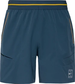 Nike Court Dri-FIT Advantage Hose kurz new slate/laser orange/white (Herren)