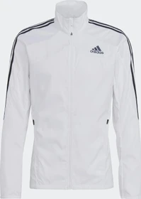 adidas Marathon 3-Stripes Laufjacke weiß/schwarz (Herren)