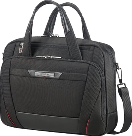 Samsonite Pro-DLX 5 Bailhandle expandable 14.1" erweiterbare Notebook-Umhängetasche schwarz