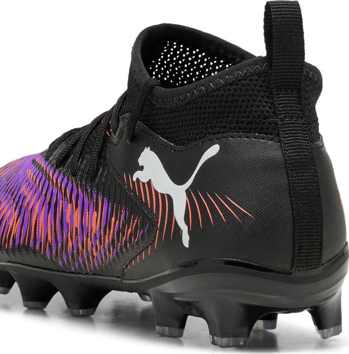 Puma Future 8 Match FG/AG puma black/puma white/glowing red (Junior)