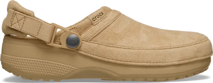Crocs Classic Crafted Vegan Suede Clog cashew