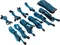 Corsair PSU Cable Kit Type 4 - Pro Kit - Gen4, schwarz/blau Vorschaubild